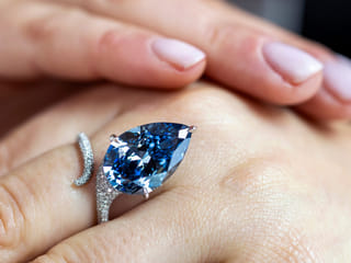Huge Mellon Blue diamond sells for $25.6 million
