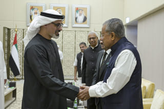 Video: Sheikh Khaled meets Kerala Chief Minister Pinarayi Vijayan in Abu Dhabi