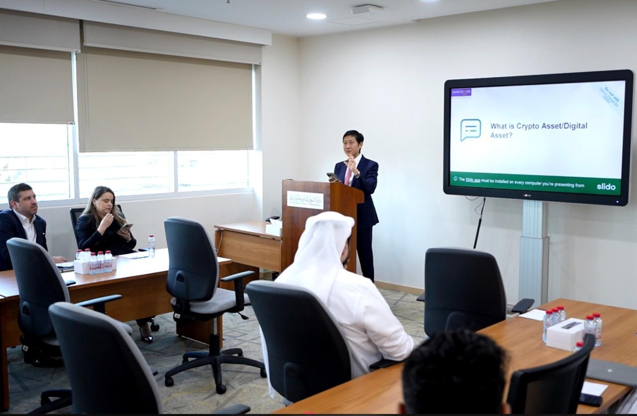 The workshop was presented by Joseph Lee, a professor at the University of Manchester in the UK.