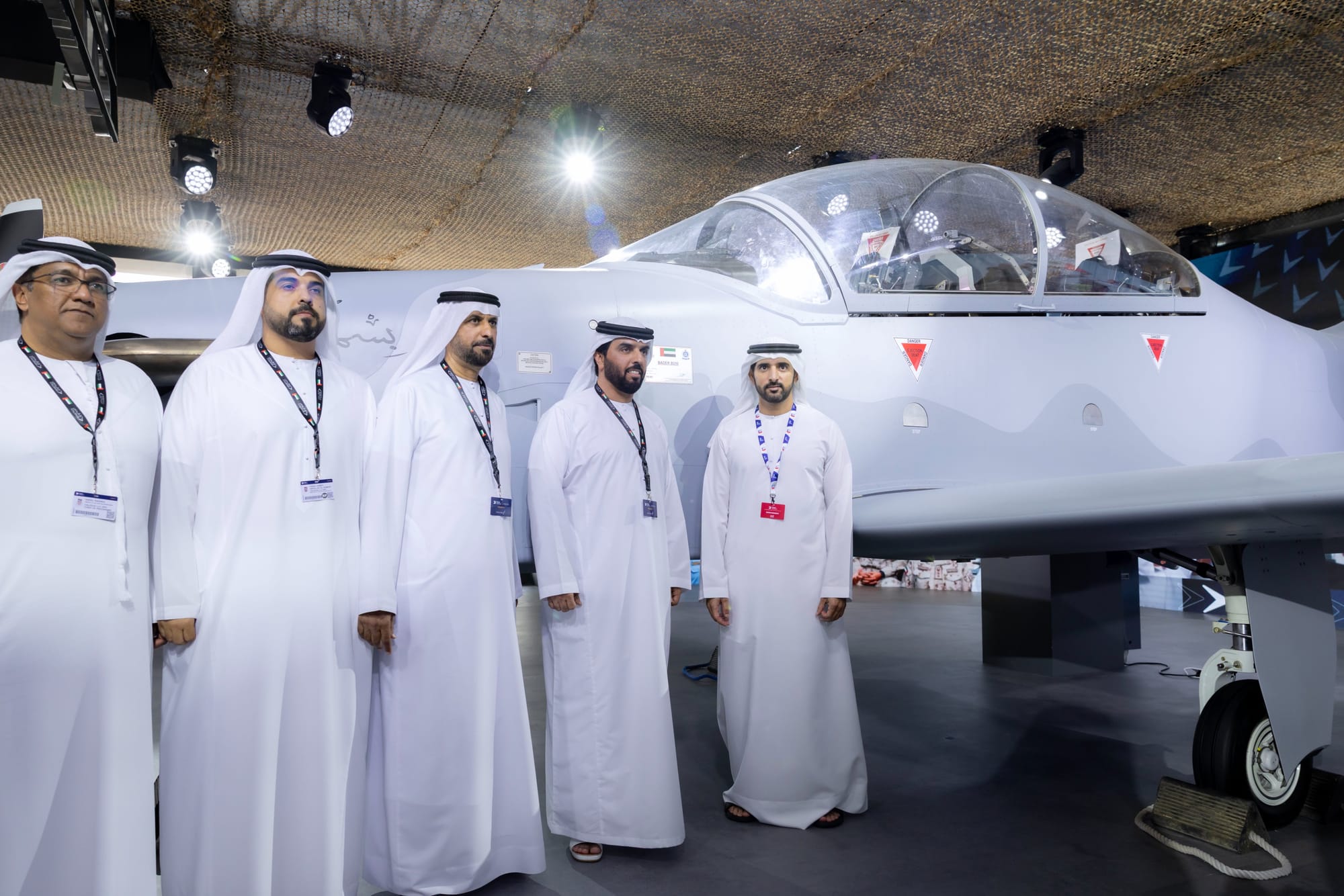 Sheikh Hamdan hailed Calidus Holding’s role in elevating the country’s global industry standing while reviewing the B-250 aircraft at Dubai Airshow 2025.