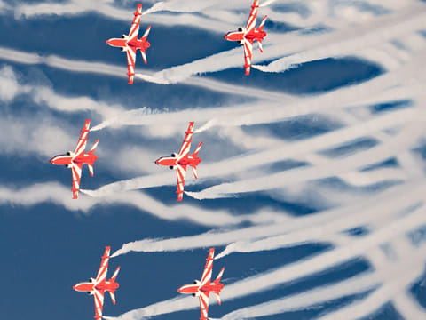 Opening day of the Dubai Airshow 2025 featured next-generation jets, aerobatic teams and first-time international showcases.