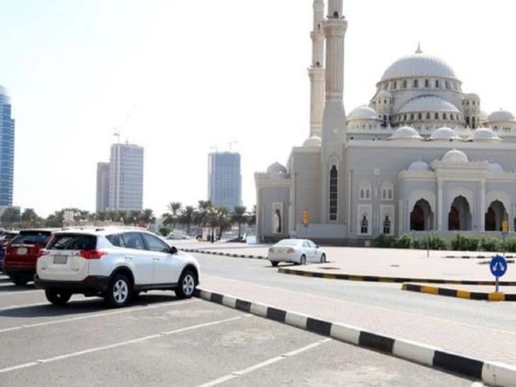 Sharjah parking digital scanner