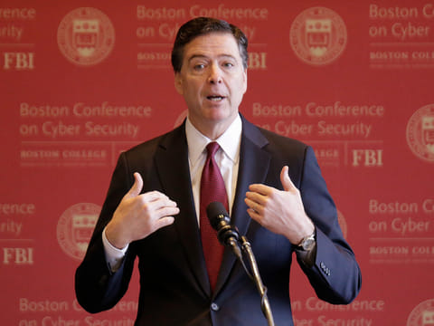 Ex-FBI Director James Comey 