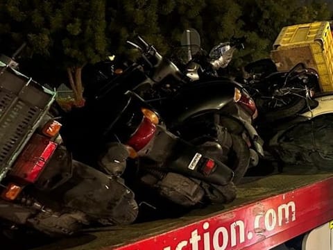 Reckless riders targeted: Dubai Police issue 270 violations, impound 210 motorbikes