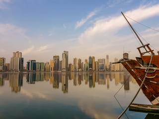 A general view of Sharjah