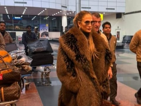Jenifer Lopez lands in India for the Mantena wedding filled with stars, business tycoons, and global icons