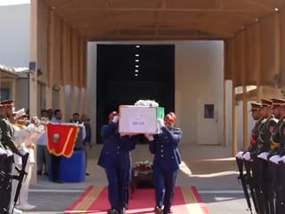 Dubai Airshow crash: Tejas pilot’s remains flown home in special IAF flight
