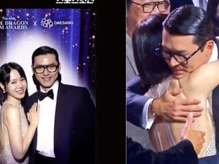Emotional Hyun Bin and Son Ye-jin hug after historic award wins, reveal baby's name: 'My strength' 