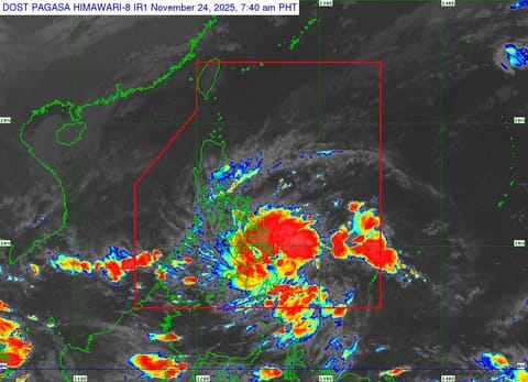 Philippines: Tropical depression ‘Verbena’ seen intensifying into storm