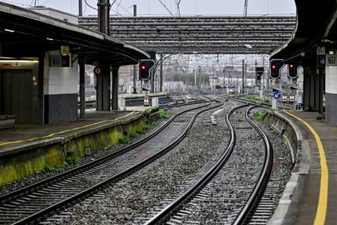 Illustrative image. Emergency teams responded within minutes after a test train hits workers on a curve.