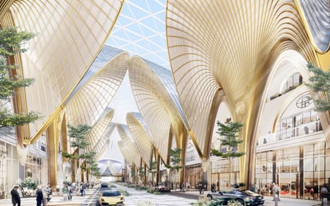Dubai Square Mall in Dubai Creek Harbour is shaping up to be a next-generation mall conceived as an “indoor city". 