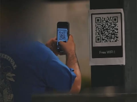 Before scanning any QR code, make sure you know its source.