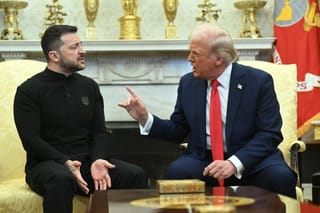 Trump says 'a little bit disappointed' Zelensky has not read peace proposal