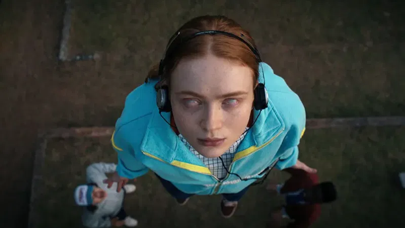 Sadie Sink as Max in Stranger Things Season 4. 