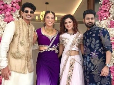 Palak Muchhal offers a glimpse into brother Palaash Muchhal & Smriti Mandhana