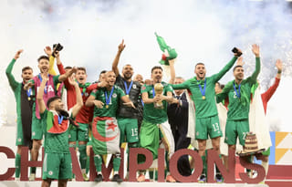 Defending champions Algeria