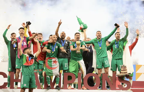 Defending champions Algeria