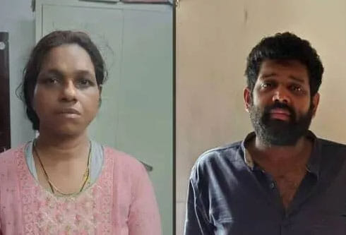 Nithin, who went to Sabarimala after the murder, constantly called Sandhya’s son and enquired whether the police and forensic officials had come .