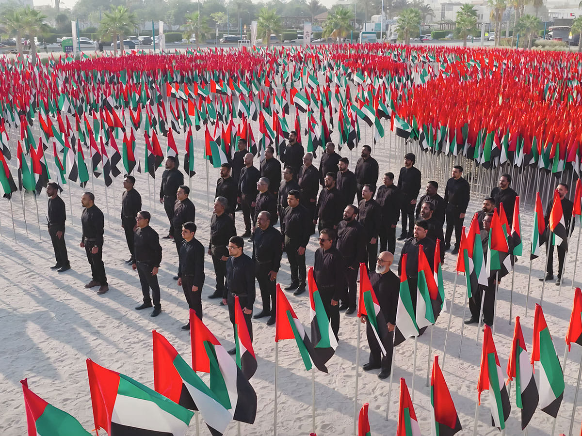 Joyful Singers1 UAE national anthem