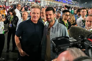 From Novak Djokovic to Rio Ferdinand... the stars at Qatar Grand Prix