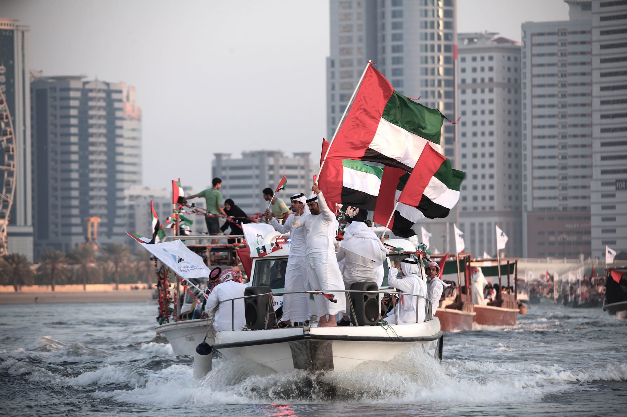 The 54th Eid Al Etihad celebrations swept across the UAE with vibrant displays of joy, pride and national unity. Government buildings, public spaces and shopping centres glowed with UAE flags and festive décor, fostering a sense of patriotism across all emirates. The Sharjah Museums Authority also marked the UAE’s 54th Union Day with special activities and community events.