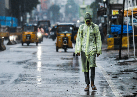 Intense downpours and flooding disrupted daily life in the wake of Cyclone Ditwah in Chennai.