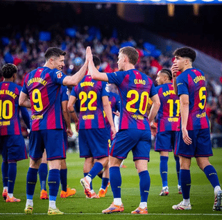 La liga: Barcelona 3 vs 1 Atletico Madrid highlights – a gritty win for Barcelona
