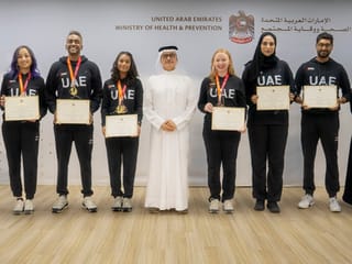 UAE’s ‘Hayat’ organ donation athletes honoured after debut at World Transplant Games in Germany