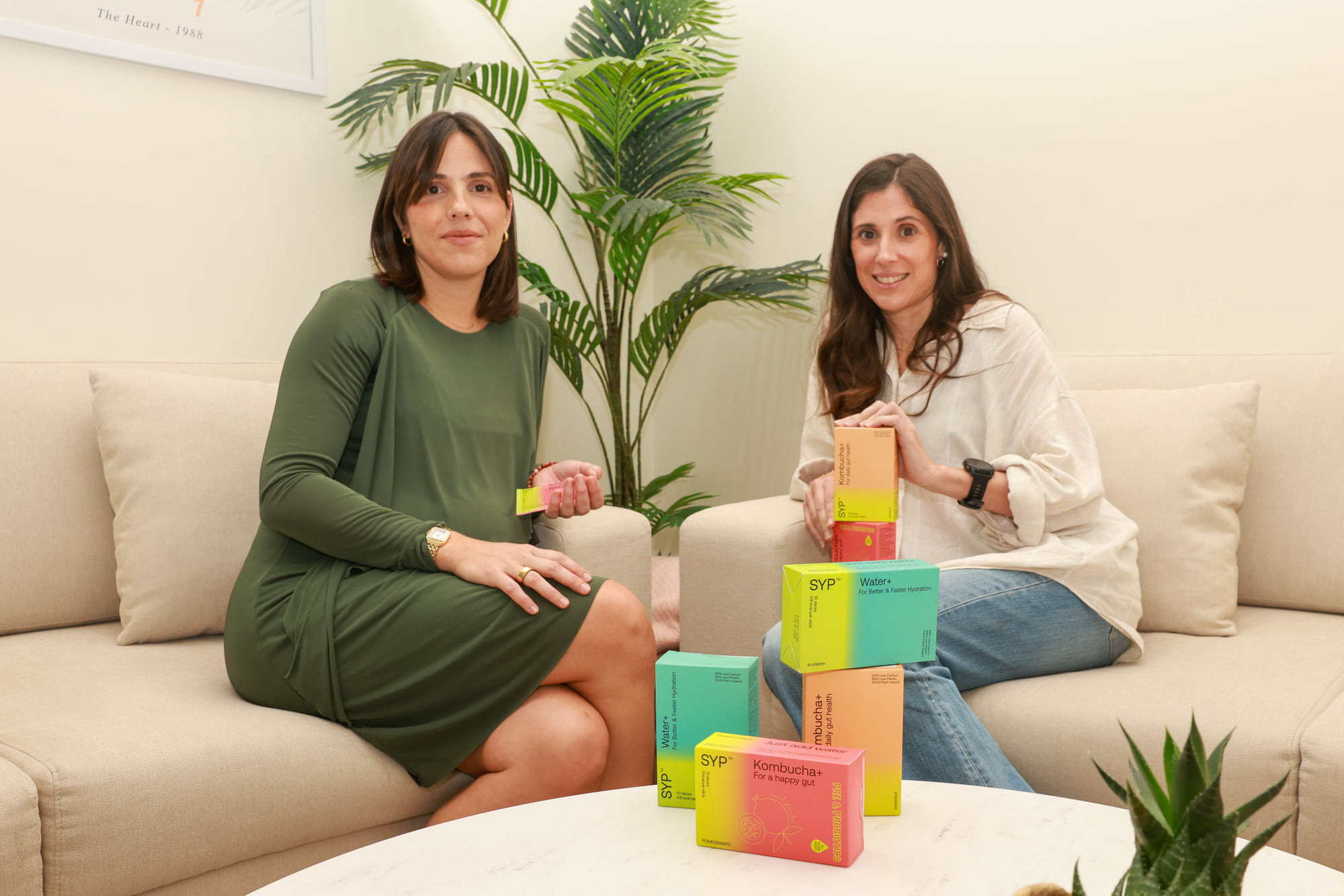Lia Coelho and Justine Dampt - Co-Founders of SYP at Downtown-Dubai 