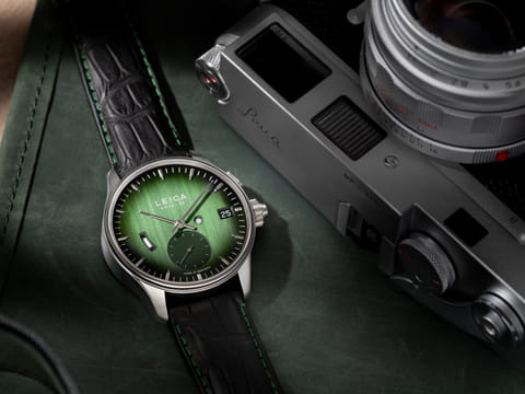 Legendary camera brand Leica launches wristwatch line