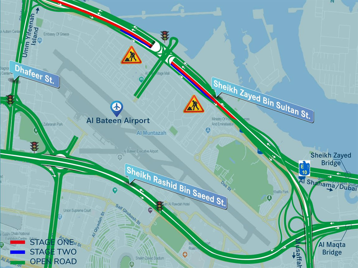 Key roads to see phased closures from December 5–22 for improvement works.