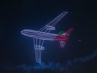 Look: Drone show dazzles as DSF 2025 kicks off