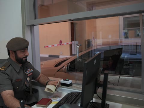 Record traffic at Hatta crossing