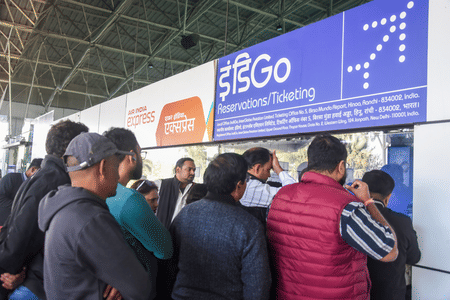 IndiGo cancels up to 2,000 flights, leaving thousands of passengers stranded across India. Aviation authorities are redistributing its slots to competitors. 