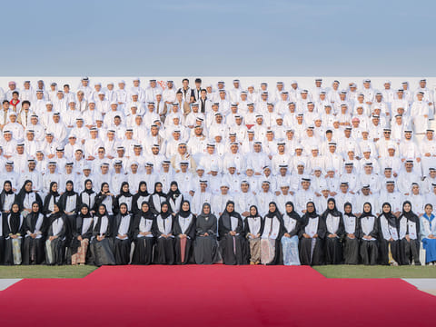Sheikha Jawaher bint Mohammed Al Qasimi, Chairperson of the Sharjah Family and Community Council, urged the young winners to uphold values, integrity and digital responsibility during the event.