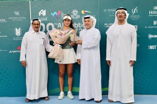 Petra Marcinko emerges Al Habtoor Tennis champion