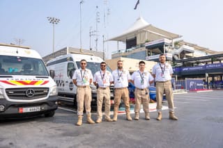 National Ambulance wraps up medical cover for Abu Dhabi F1 2025