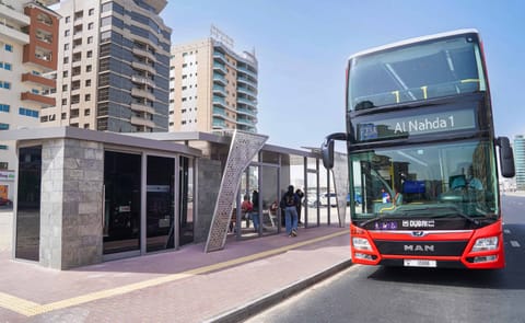 New RTA's bus shelters include air-conditioned waiting areas, shaded outdoor seating, and designated advertising zones