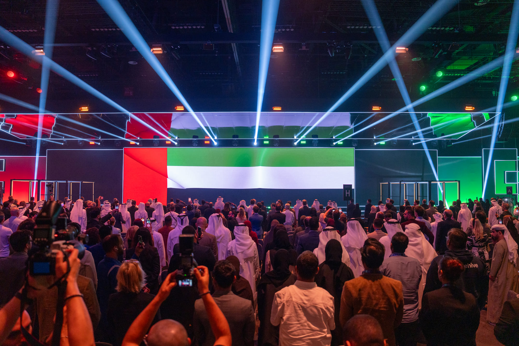 The opening ceremony of the BRIDGE SUMMIT 2025, Abu Dhabi.