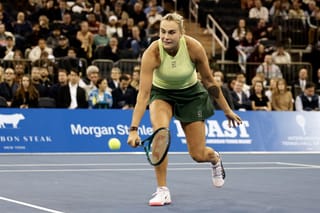 Being World No 1 means you’re doing something right, Sabalenka says 