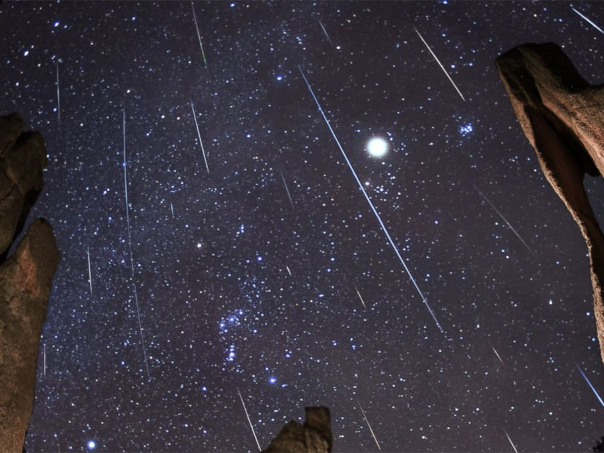 Geminid meteor shower