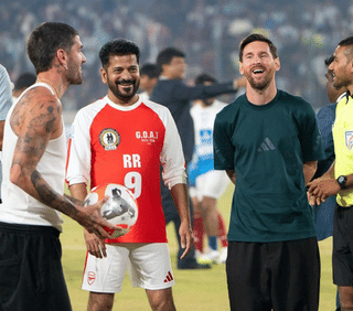 Watch: Lionel Messi arrives in Mumbai: Over 2,000 cops deployed