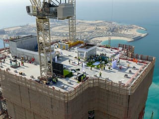 Wynn Al Marjan Island tower in Ras Al Khaimah tops out, marks major step toward 2027 opening
