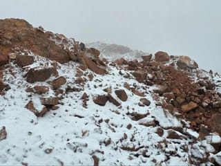 Snow blankets Saudi Arabia’s Trojena Highlands and Tabuk