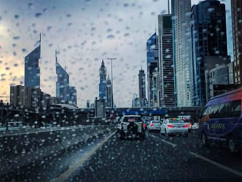 Authorities warning of intermittent rainfall, strong winds and reduced visibility,