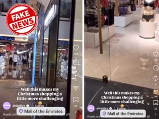Dubai's Mall of the Emirates denies ‘flooding’ claims as old videos resurface