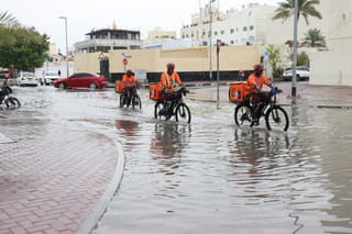 UAE rain forces food delivery apps to pause or slow services