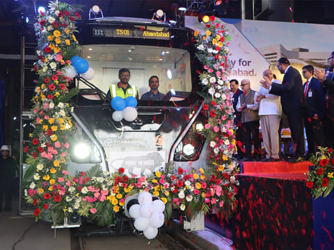 Gujarat CM Bhupendra Patel called it a proud moment for 'Make in India' and 'Aatmanirbhar Bharat'.