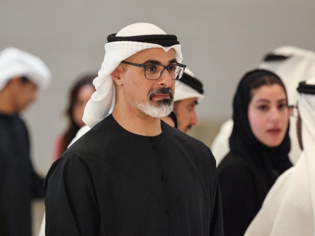 Abu Dhabi's Crown Prince Sheikh Khaled bin Mohamed bin Zayed Al Nahyan 