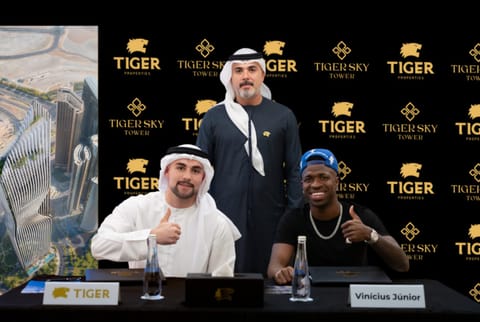 Brazilian football star Vinícius Júnior acquires luxurious penthouse at Tiger Sky Tower